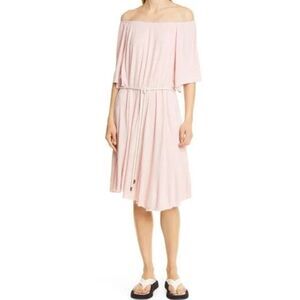 ATM ANTHONY THOMAS MELILLO Off The Shoulder Dress In Shell